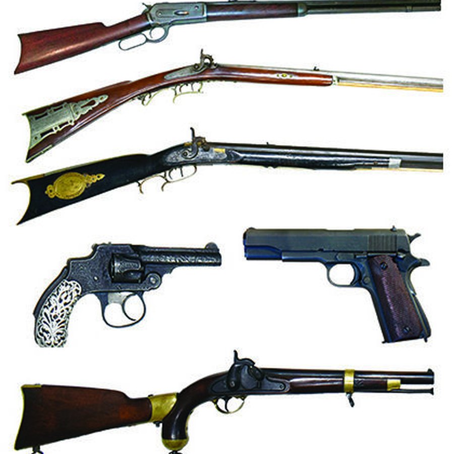 Firearms and military items